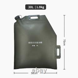 10/20/30L Car Motorcycle Universal Folding Oil Bag Spare Gas Fuel Tank Jerry Can