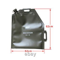 10/20/30L Car Motorcycle Universal Folding Oil Bag Spare Gas Fuel Tank Jerry Can