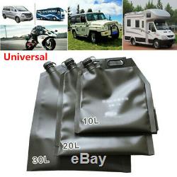 10L 20L 30L Fold Oil Bag Spare Gas Fuel Tank Jerry Can Container Car Motorcycle