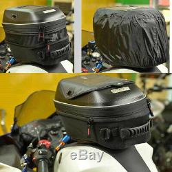 18L Motorcycle Release Buckle Fuel Tank Bag Hard Shell Shoulder Bag Backpack