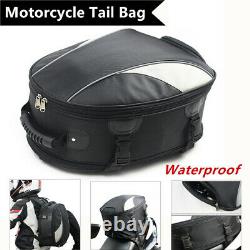 1Multi-function Motorcycle Dirt Bike Tail Bag Fuel Tank Storage Rider Backpack