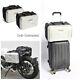 1pair 30l Motorcycle Side Case Luggage Tank Cargo Tail Box Saddle Bag Waterproof