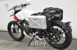 1Pair 30L Motorcycle Side Case Luggage Tank Cargo Tail Box Saddle Bag Waterproof