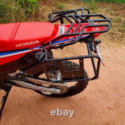 1x Side Luggage Cargo Fuel Tank Bag Box Carry Rack For Honda Crf300l Rally 20-23