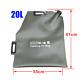 20l Portable Car Motorcycle Soft Oil Bag Cans Spare Oil Fuel Tank Gasoline Can