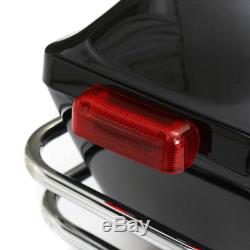 2PCS Motorcycle Side Box Saddle Bags Tank Tail Case For Honda Yamaha Suzuki