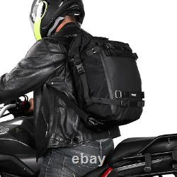 2X Bike Scooter Riding Fuel Tank Bag Waterproof Rear Seat Luggage Tail Saddlebag