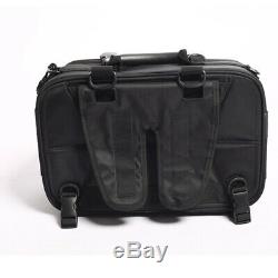2pcs 30L Motorcycle Bike Side Case Luggage Tank Cargo Tail Box Travel Saddle Bag