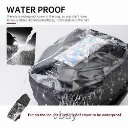 3.8L Waterproof Storage Luggage Fuel Gas Tank Bag Flange For YAMAHA FZ-09 FJ-09