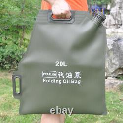 30L Portable Car Motorcycle Soft Oil Bag Cans Spare Oil Fuel Tank Gasoline Can