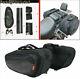 36-58l Durable Universal Motorcycle Saddle Bag Luggage Helmet Tank Withrain Cover&