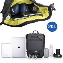 3PCS Universal Motorcycle Fuel Tank Bag Outdoor Shoulder Bag Rear Seat Luggage