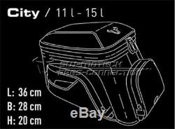 BMW F800 Gt since Yr 12 Quick-Lock Evo City 15l Motorcycle Tank Bag Set