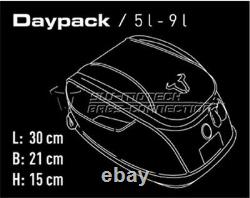 BMW R 1200 GS Adventure Yr 09-12 Sw Motech Evo Daypack Motorcycle Tank Bag Set