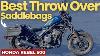 Best Throw Over Saddlebags For Honda Rebel 500