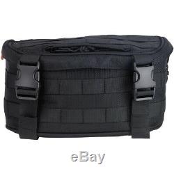 Biltwell 3001-01 EXFIL-7 Black / Orange Luggage Cooler Bag for Motorcycle Travel