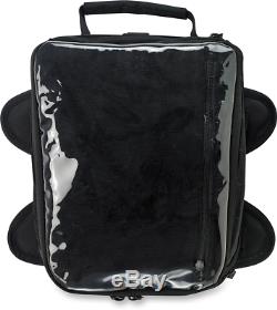 Biltwell Black Exfil-11 Magnetic Universal Motorcycle Fuel Zipper Tank Bag