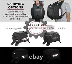 Black Fly Universal Tank Bag Fit For Royal Enfield All Motorcycle