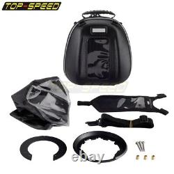 Black Motorbike Waterproof Oil Fuel Tank Bag for YAMAHA XSR900 MT09 FZ6 FZ1 XJ6
