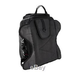 Black Motorcycle Oil Fuel Tank Bag Waterproof Shoulder Travel Riding Storage Bag