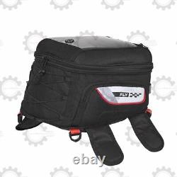 Black Viaterra Tank Bag Magnet Based Fit For Universal Motorcycle