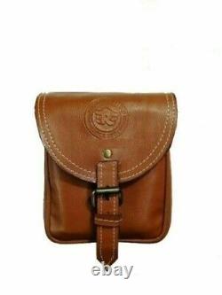 Brand New Faux Leather Magnetic Tank Bag Pouch For Royal Enfield Tan Color