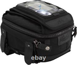 Burly Voyager Tank/Tail Bag Black B15-1010B