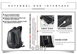 Car Motorcycle Backpack Tank Bag Carbon Fiber Helmet Travel Luggage Computer Bag