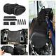 Carbon Fiber Look Motorcycle Saddle Bags Luggage Pannier Helmet Tank Bag Withcover