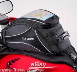 Cortech Super 2.0 12L Motorcycle Magnetic Black Tank Bag GSXR HAYABUSA