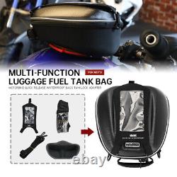 Detachable Tank Bag with Tanklock Ring For 15+ BMW S1000XR R1200R R1200RS R1200GS