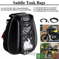 For Suzuki V-Strom DL650 DL1000 1050 Motorcycle Waterproof Bag Saddle Tank Bag