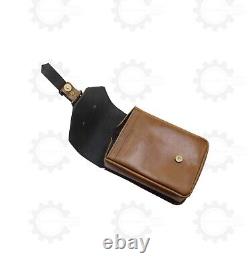 Genuine Leather Magnetic Universal Tank Bag Fit for Royal Enfield Motorcycle