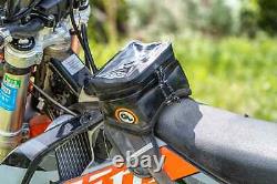 Giant Loop Buckin Roll Motorcycle Black Tank Bag-Dirt Bike, Dual Sport
