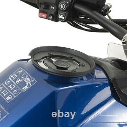 Givi EA117 26 Litre Motorcycle Tank Bag & BF02 Tank Ring Flange Black