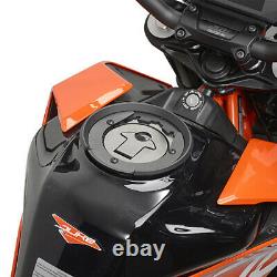 Givi MT505 5 Litre Motorcycle Motorbike Tank Bag & BF33 Tank Ring Flange- Black