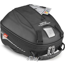 Givi ST602 Sport-T Tanklock Tank Bag 4L Motorcycle Bike Luggage Rain Cover Black