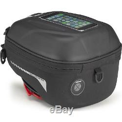 Givi ST602 Sport-T Tanklock Tank Bag 4L Motorcycle Bike Luggage Rain Cover Black