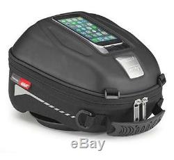 Givi ST602 Tanklock Tank Bag Sport Touring 4 Litre Motorcycle Luggage In Black