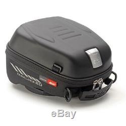 Givi ST605 Tanklock 5L Motorcycle Tank Bag, phone holder & 3 Port USB Power Hub