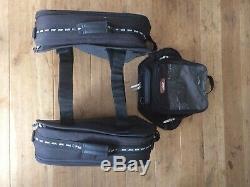 Givi Voyager Motorcycle Saddle Bags And Magnetic Tank Bag