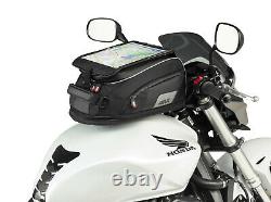 Givi XS307 15 Litre Motorbike Motorcycle Tank Bag & BF02 Ring Flange Black