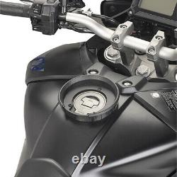 Givi XS307 15 Litre Motorbike Motorcycle Tank Bag & BF23 Ring Flange Black
