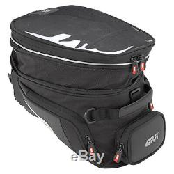 Givi XS320 Tanklock Motorcycle Expandable Tank Bag with Tank Lock and Map Pocket
