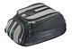 -held- Canvas Black Grey 4 Litre Motorcycle Tank Bag With Map Compartment