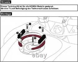 Honda CB900F Hornet Yr 02 To 05 Hepco Becker Tourer XL Motorcycle Tank Bag Set