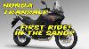 Honda Transalp 750 First Ride And Impressions In The Sand Honda Transalp Xl750