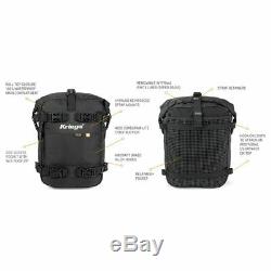Kriega US-10 Drypack Universal Waterproof Motorcycle Tank Bag / Tail Bag 10 Ltr