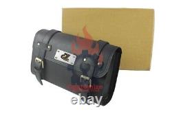 Leather Saddle Bag with Tank bag Combo Fit For Royal Enfield New Classic 350