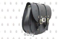 Leather Saddle Bag with Tank bag Combo Fit For Royal Enfield New Classic 350